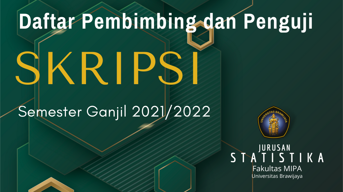 Read more about the article Dosen Pembimbing dan Penguji Skripsi Semester Ganjil 2021/2022