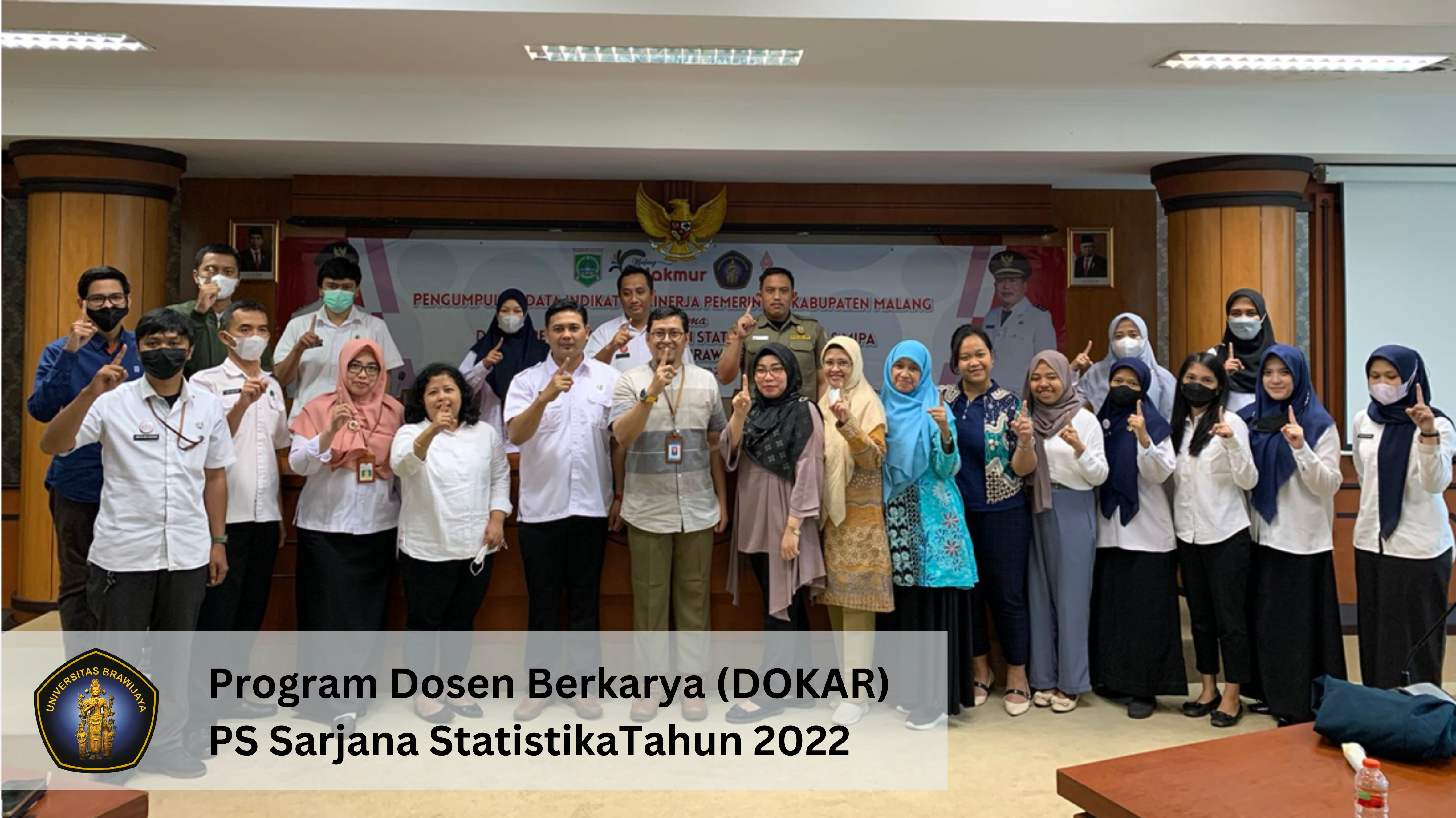 Read more about the article Program Dosen Berkarya (DOKAR) PS Sarjana Statistika Tahun 2022