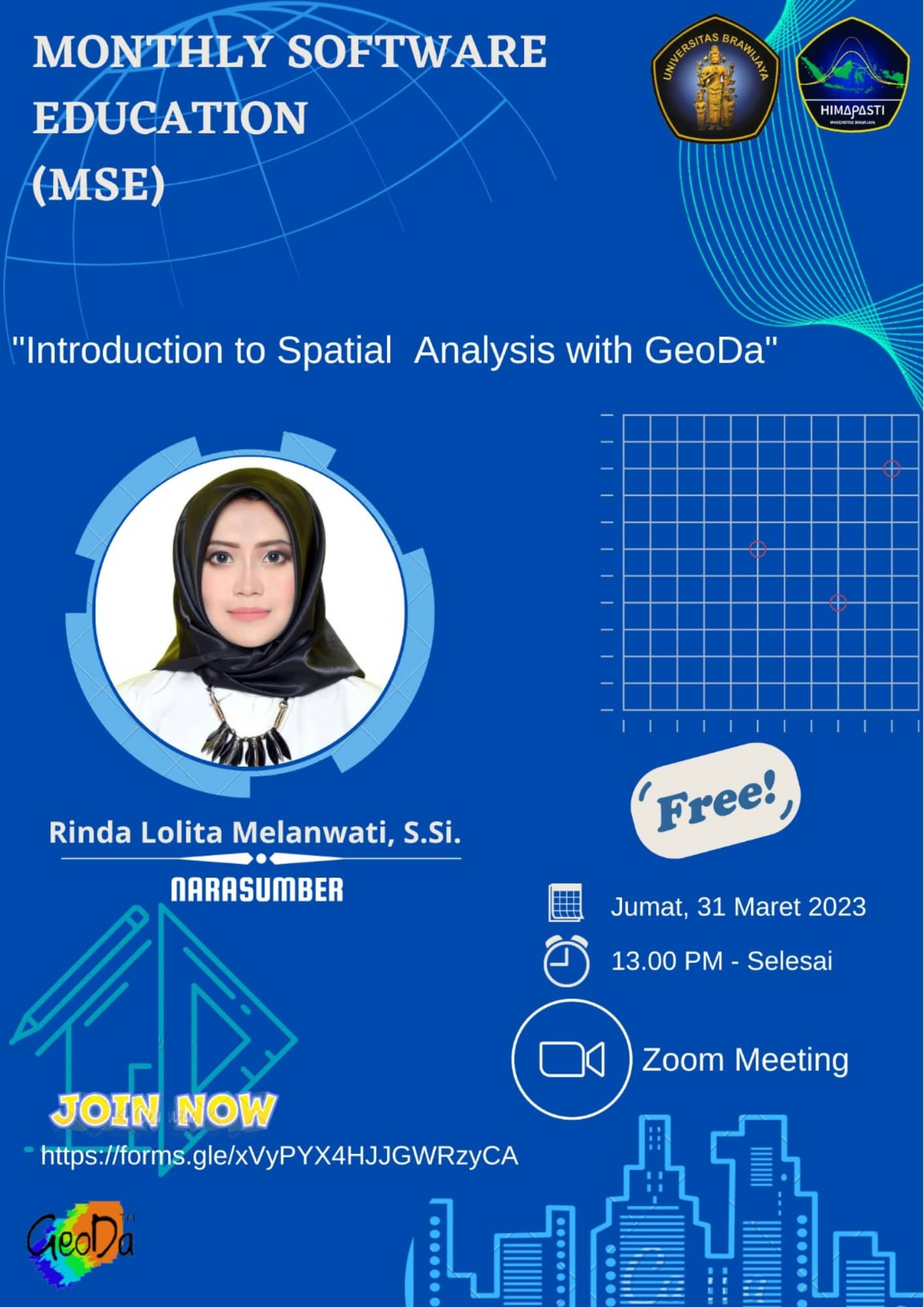 Read more about the article Monthly Software Education (MSE) : Introduction to Spatial Analisys with GeoDa