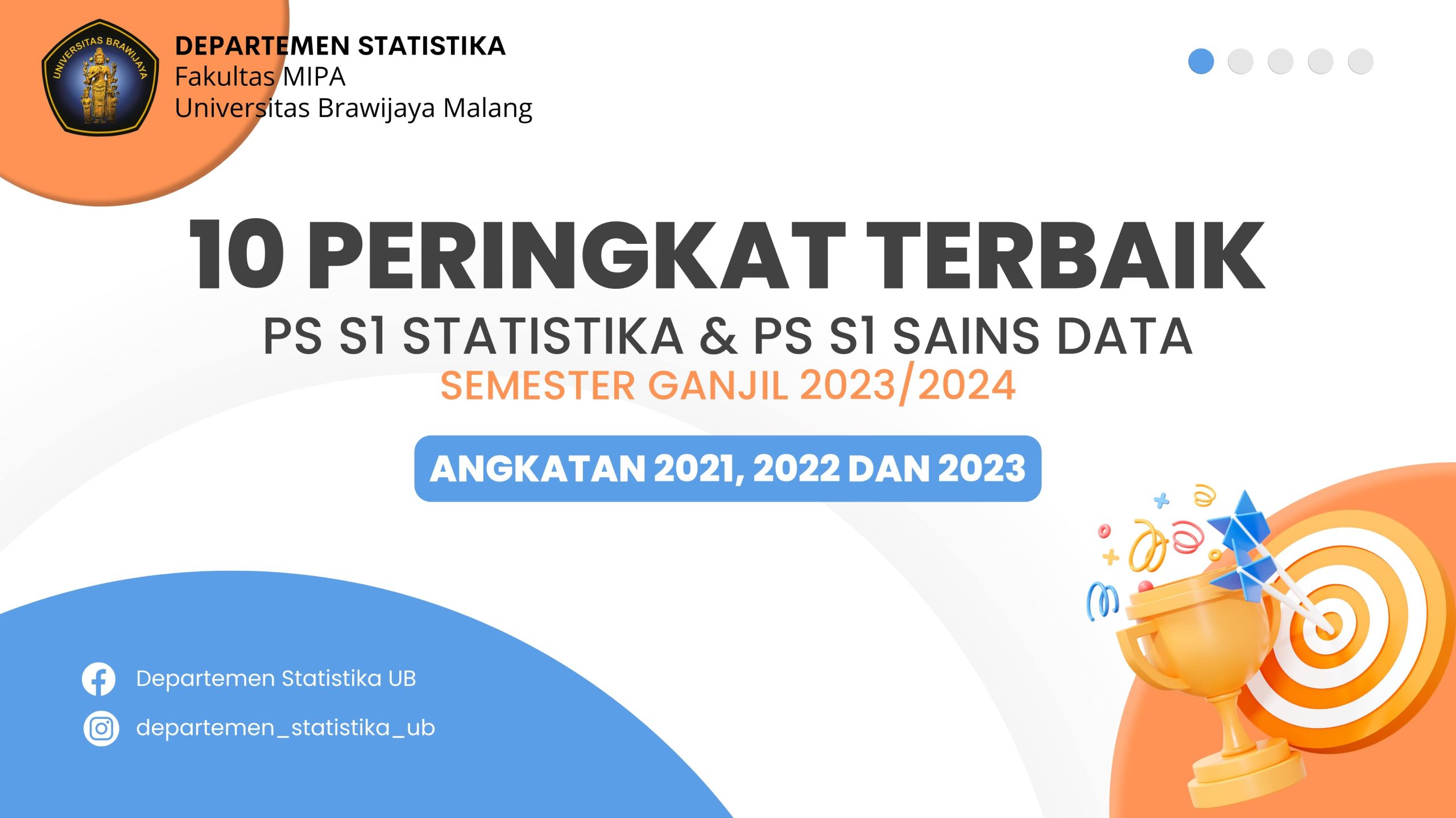 Read more about the article 10 Peringkat Terbaik IPK (Semester Ganjil 2023-2024)
