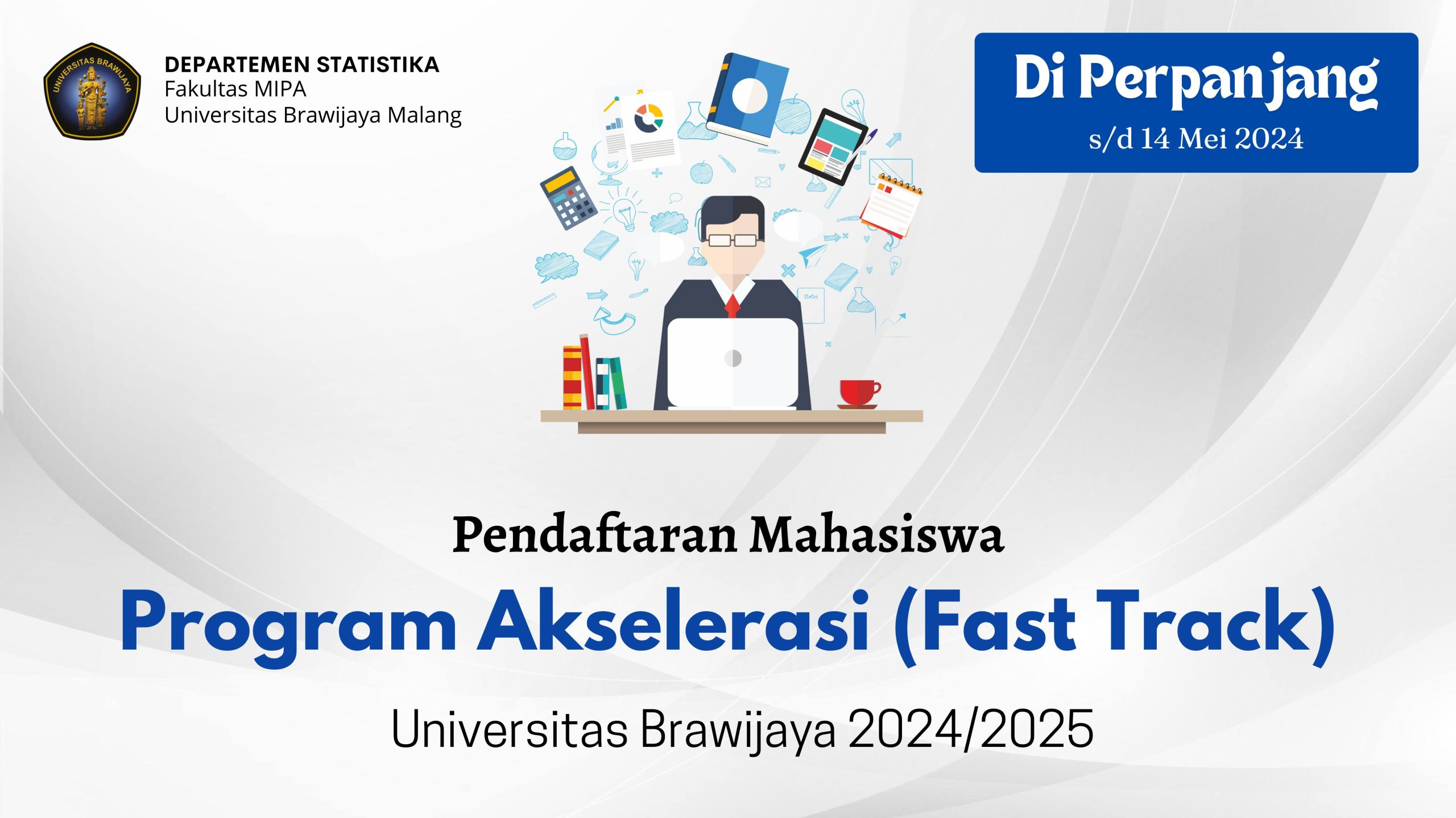 Read more about the article Pendaftaran Mahasiswa Program Akselesari (Fast Track) Universitas Brawijaya Tahun Akademik 2024-2025